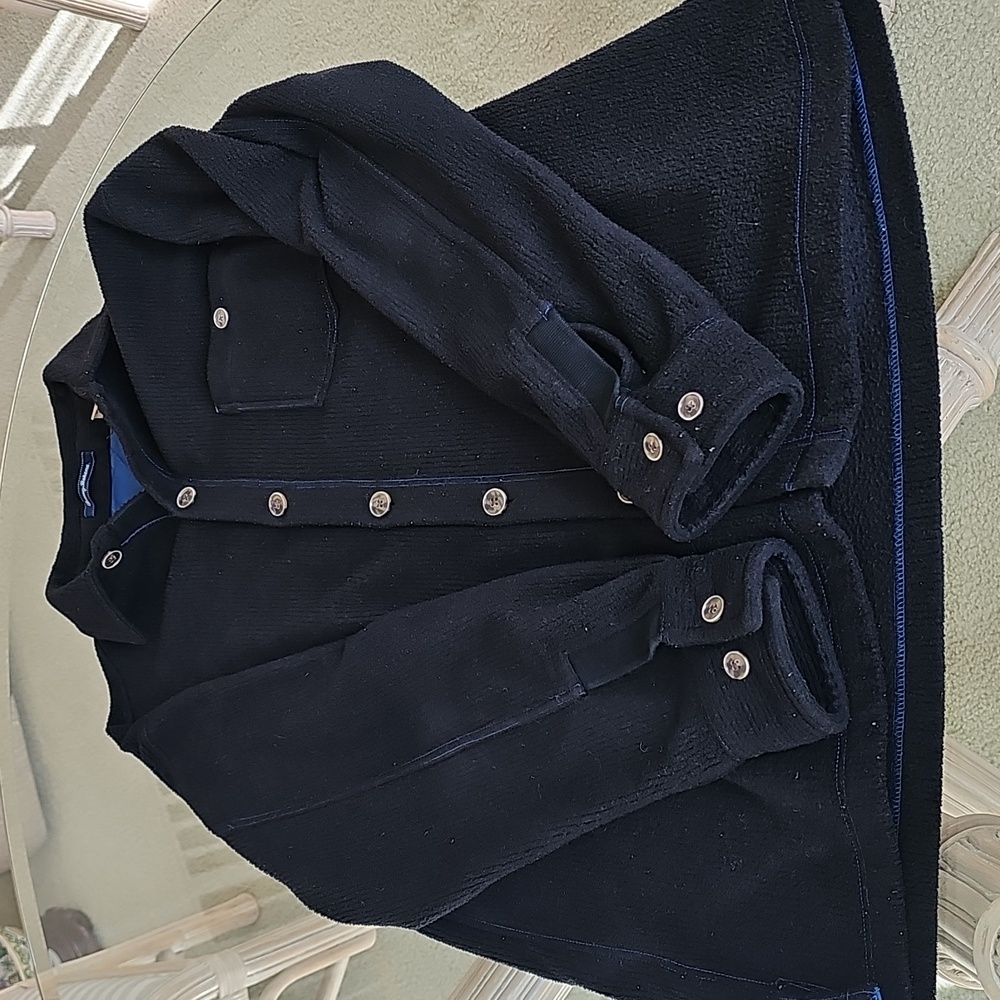 Tommy Bahama Men's Black Fleece Shirt Jacket Medium - Picture 1 of 13